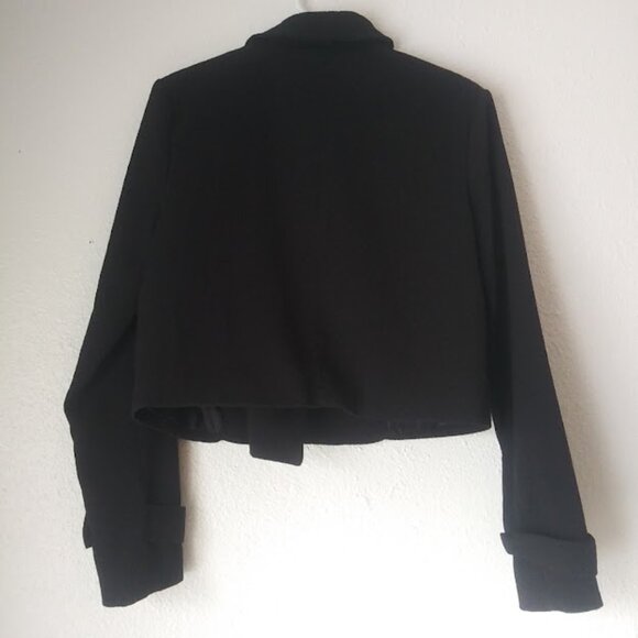 Covington Women's size 6 black asymmetrical jacket - Picture 4 of 16